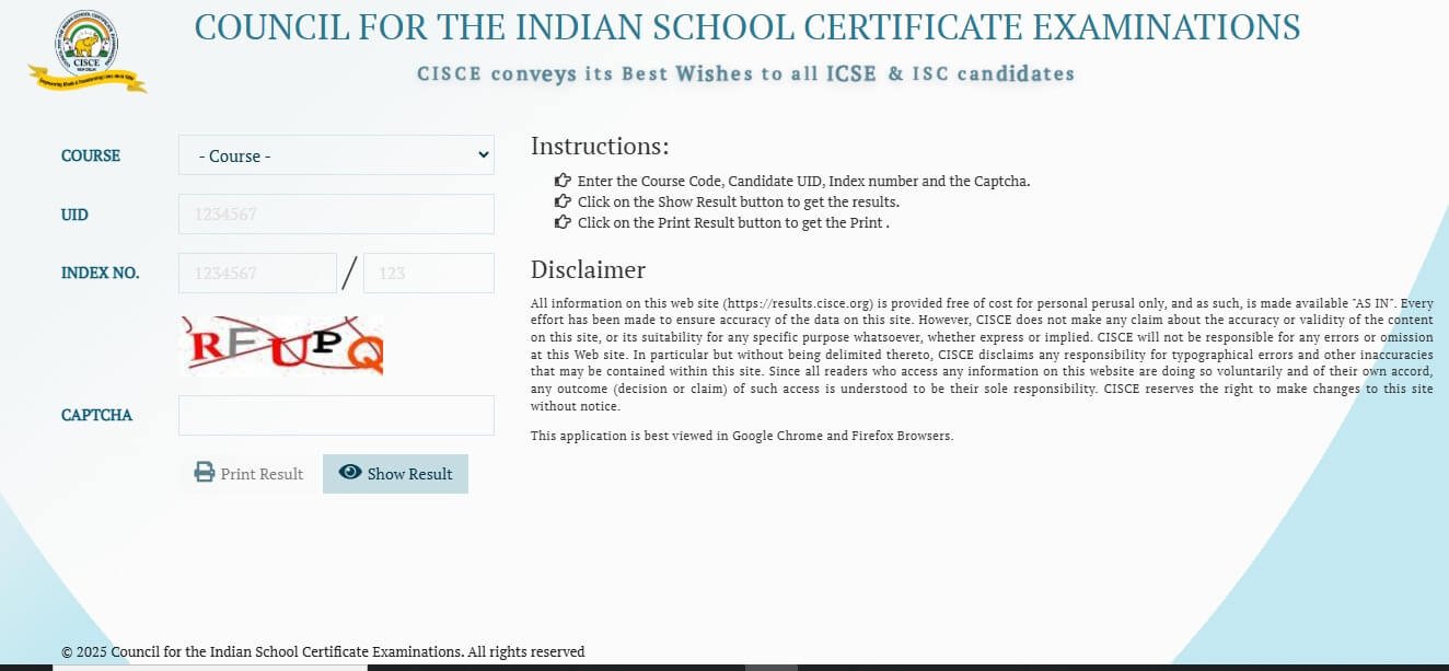 ICSE Result