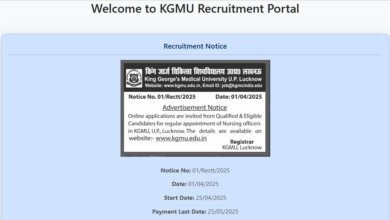 KGMU recuitment