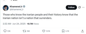 Khamnei on X