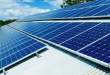 The coverage solar panel