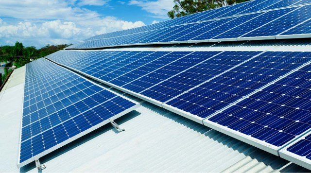 The coverage solar panel