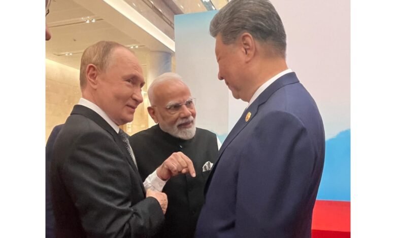 SCO Modi Putin Thecoverage