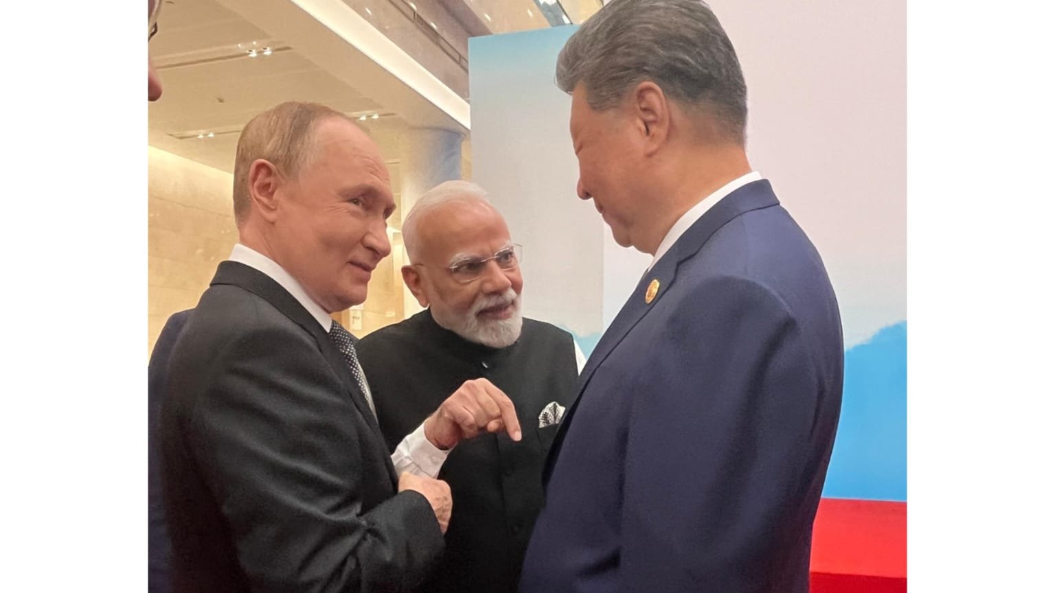 SCO Modi Putin Thecoverage