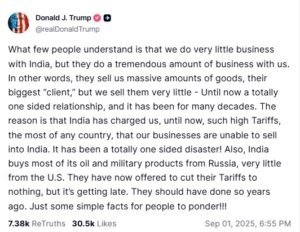 Trump on SCO Summit