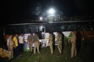 काकोरी में बड़ा सड़क हादसा, रोडवेज बस खाई में पलटी, 5 की मौत, कई घायल