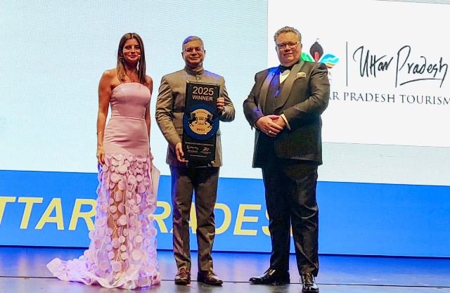यूपी टूरिज्म को मिला ‘सेवन स्टार्स लग्जरी हॉस्पिटैलिटी एंड लाइफस्टाइल अवार्ड्स 2025’ The coverage