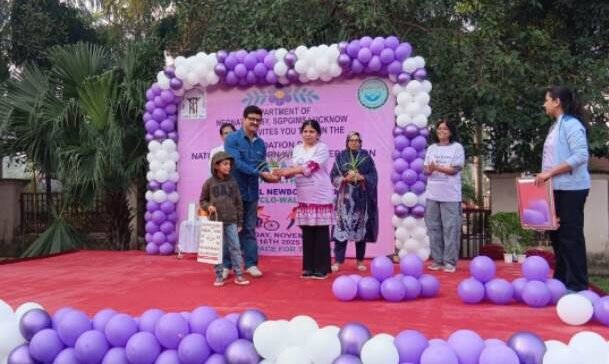 साइक्लो-वॉकथॉन-से-हुई-नवजात-शिशु-सप्ताह-की-शुरुआत-thecoverage