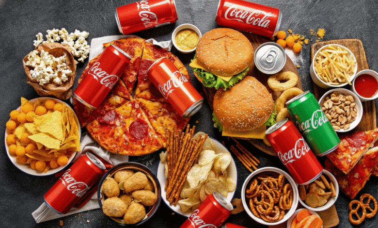 Lancet Study on Ultra-Processed Food showing junk food vs health crisis in India