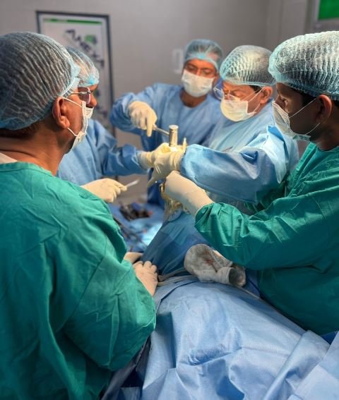 Knee replasment the coverage