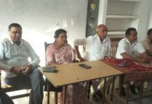 Employee protest Raebareli Delhi 1