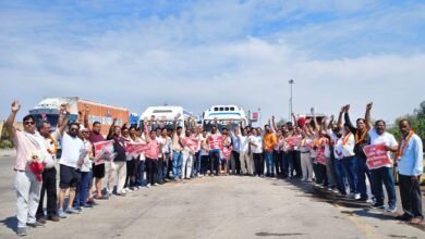 TET Protest Teachers Raebareli e1775220541988