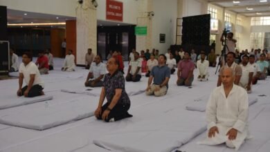 SGPGI Yoga Day 2 e1782039684816