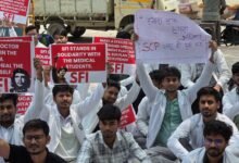 Medicos protest reservation sc st Uttar Pradesh medical college 2 e1786383453455