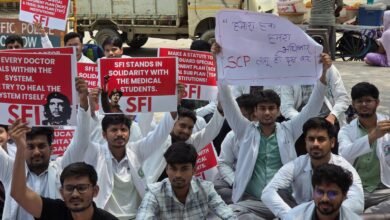 Medicos protest reservation sc st Uttar Pradesh medical college 2 e1786383453455