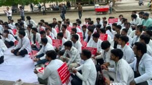 Medicos reservation medical colleges protest