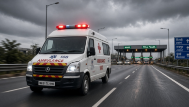 NHAI Highway Ambulance 1033 Expressway