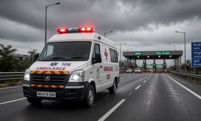 NHAI Highway Ambulance 1033 Expressway