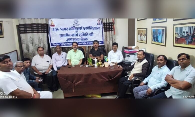 यूपी पावर ऑफिसर्स एसोसिएशन की मांग: दीपावली से पहले बहाल हों निलंबित दलित अभियंता, पूर्व अध्यक्ष के कार्यकाल की हो जांच